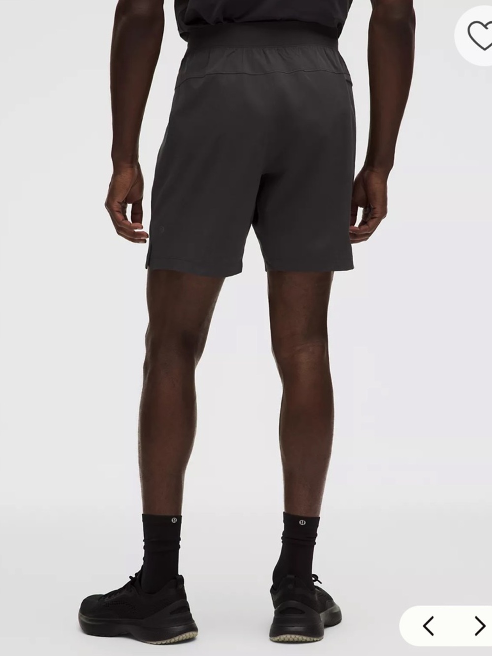 lululemon athletica Zeroed In Linerlsss shorts 7” - Picture 2 of 5